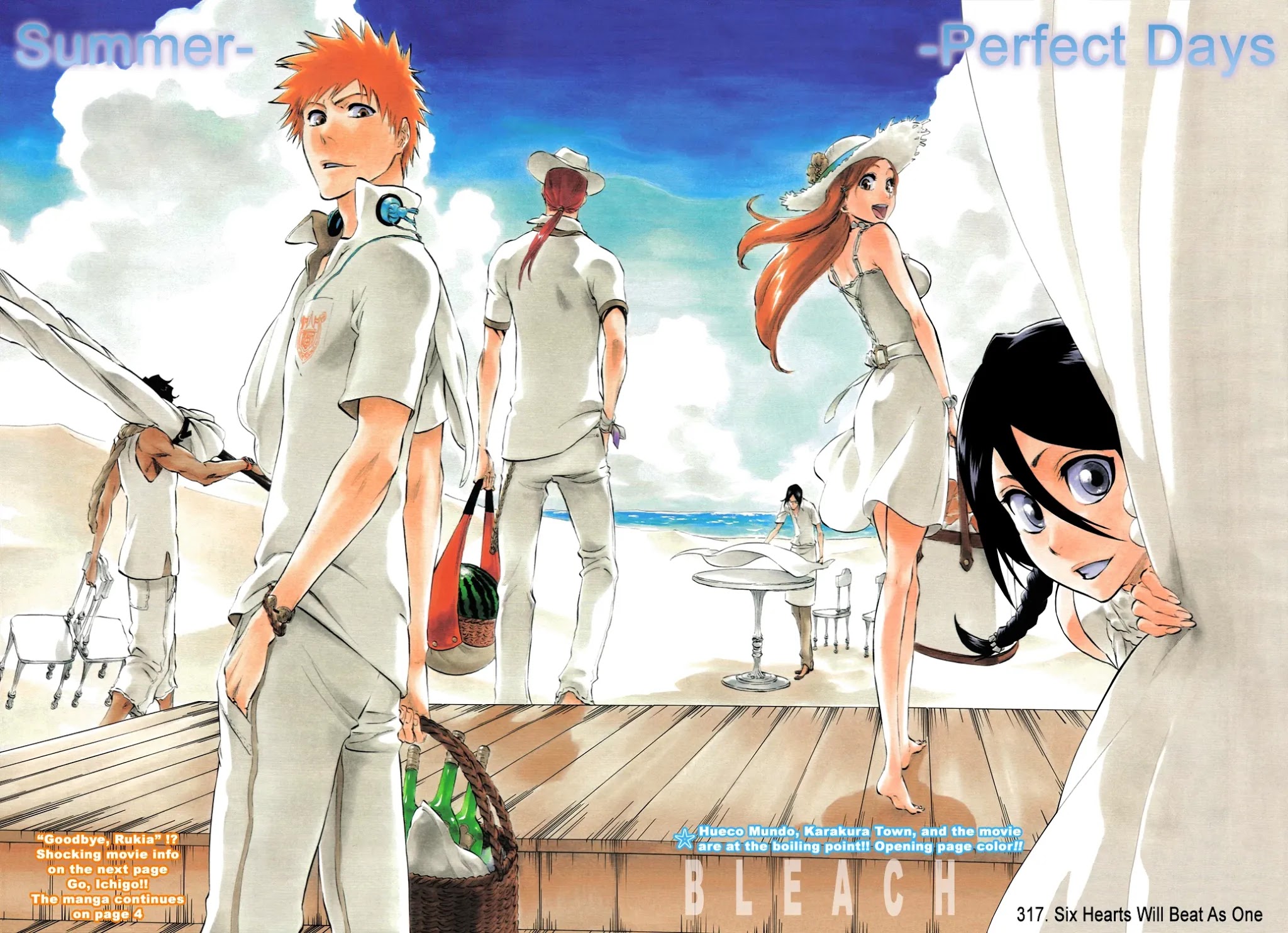 Bleach Chapter 317 page 5 - Chapter 317: Six Hearts Will Beat As One