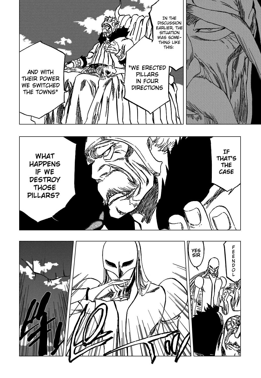 Bleach manga, chapter 318, page 16 of 20