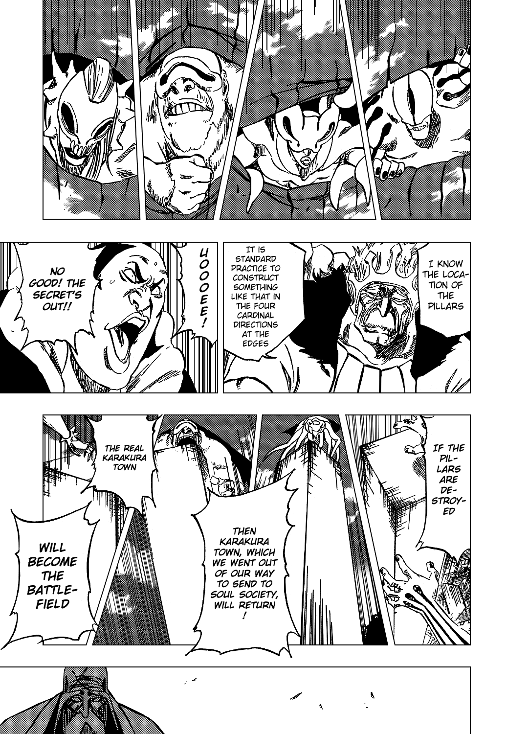 Bleach manga, chapter 318, page 17 of 20