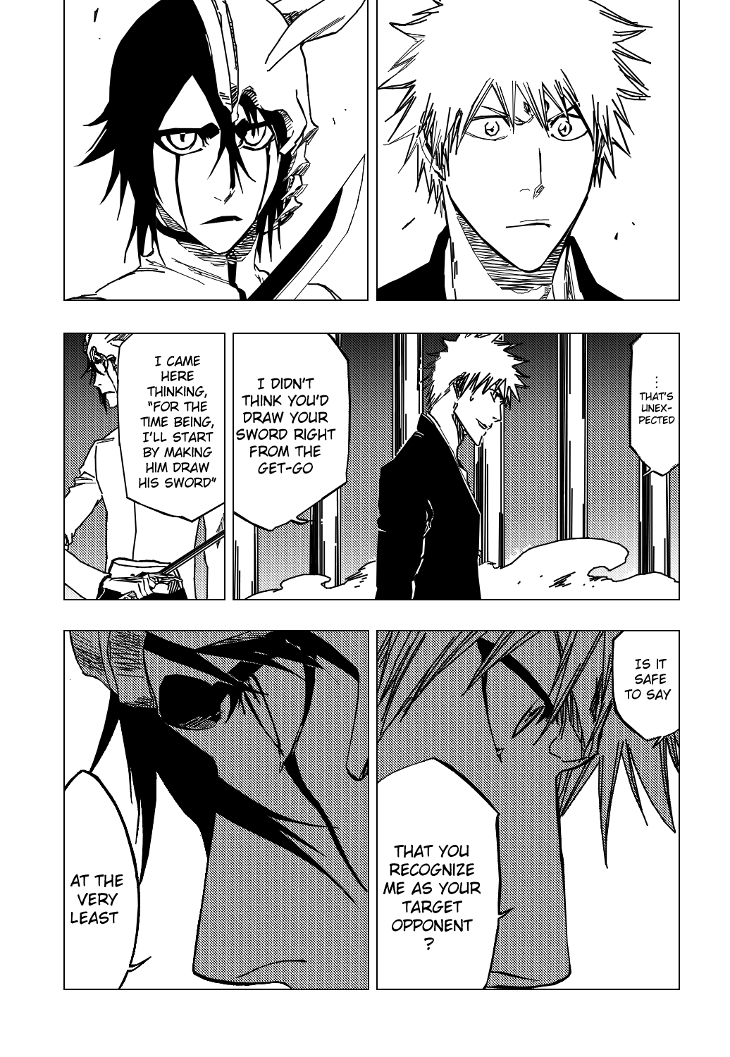 Bleach manga, chapter 318, page 9 of 20