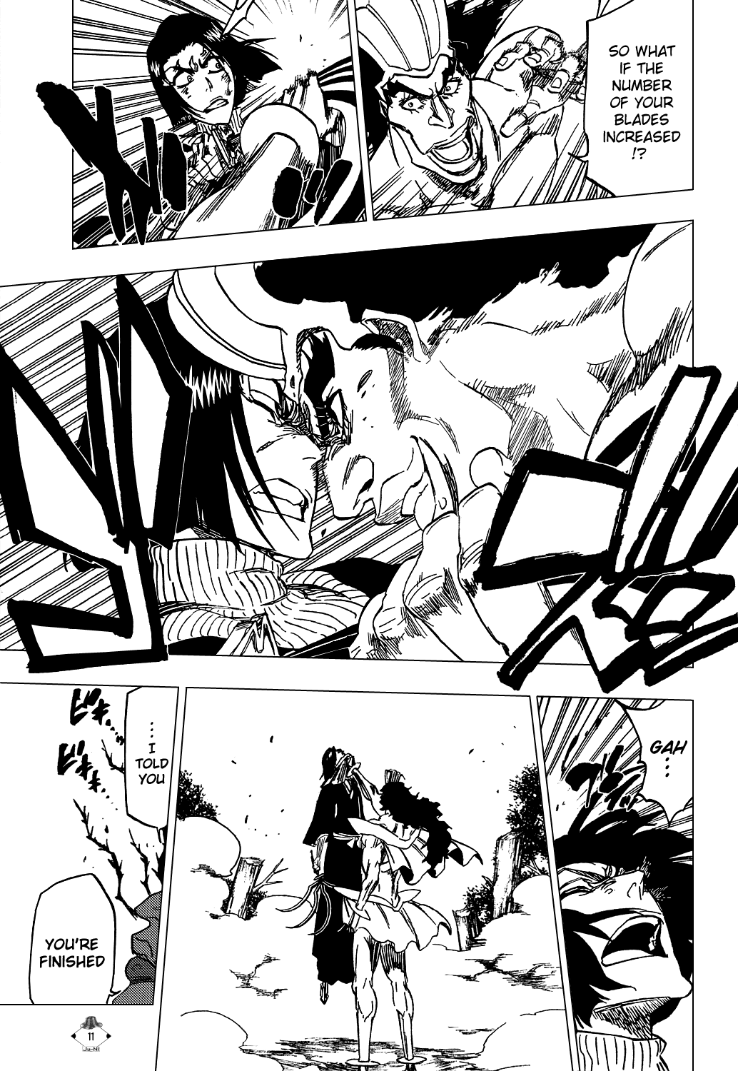 Bleach Chapter 321 page 12 - Chapter 321: Black Briers and Brambles