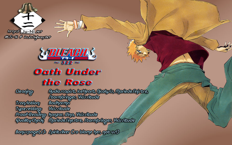 Bleach manga, chapter 322, page 1 of 23