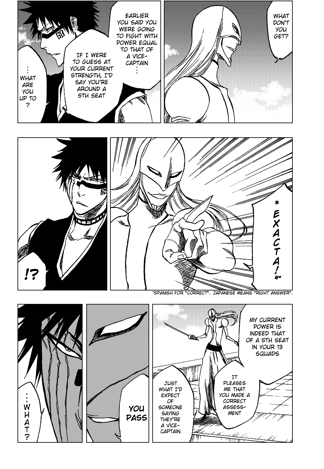 Bleach manga, chapter 322, page 13 of 23