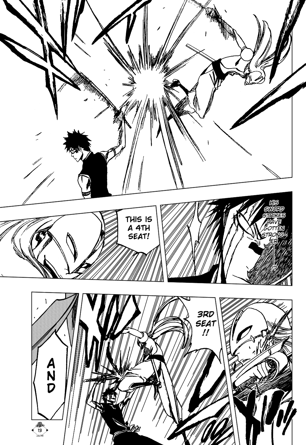 Bleach manga, chapter 322, page 16 of 23