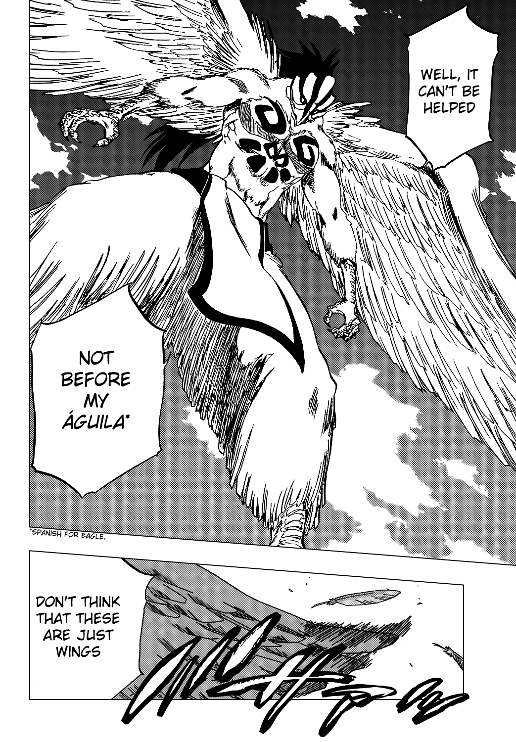Bleach manga, chapter 322, page 21 of 23