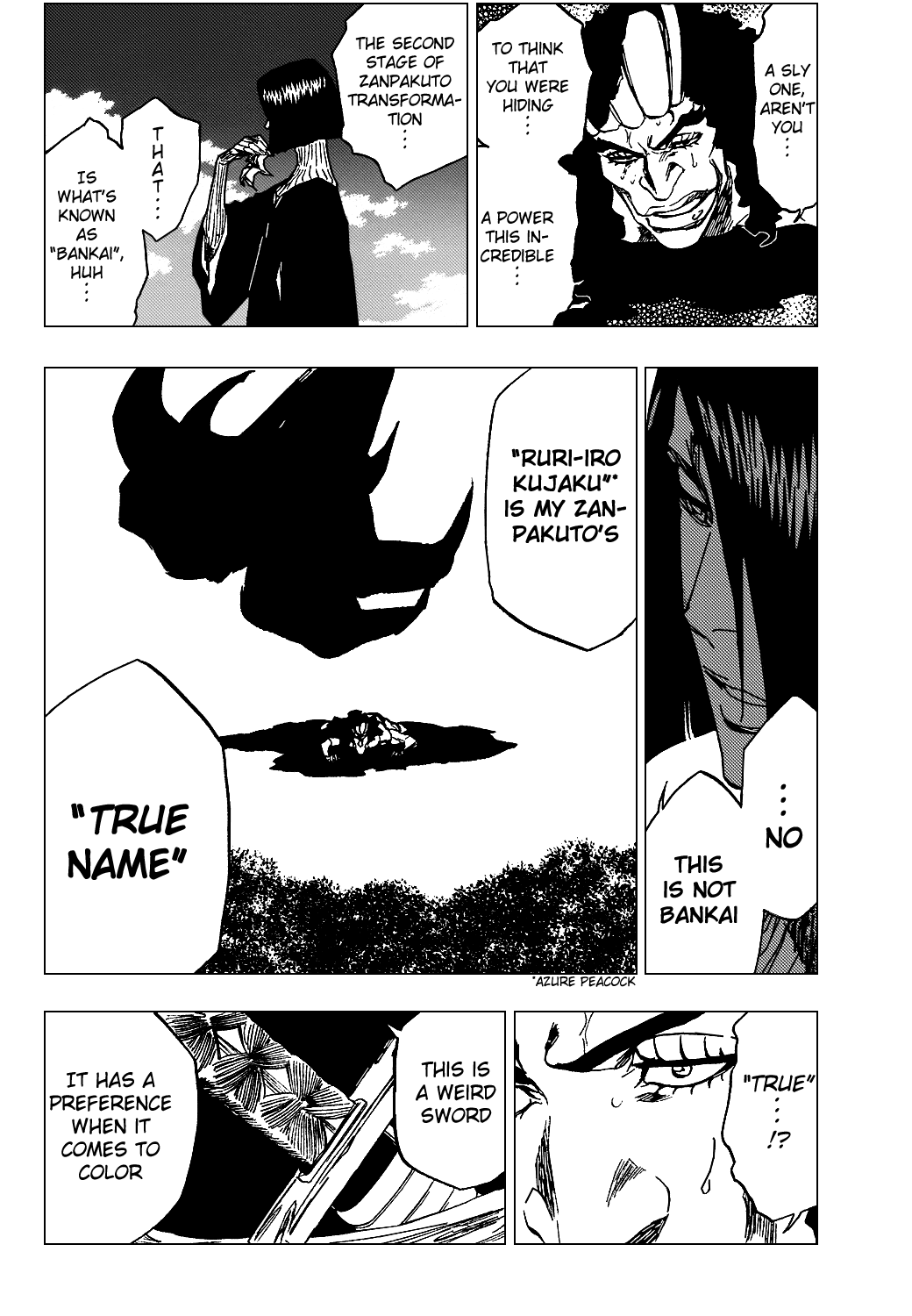 Bleach manga, chapter 322, page 7 of 23