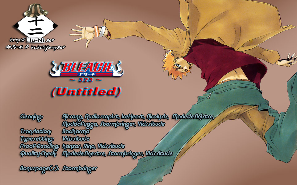 Bleach manga, chapter 323, page 1 of 24