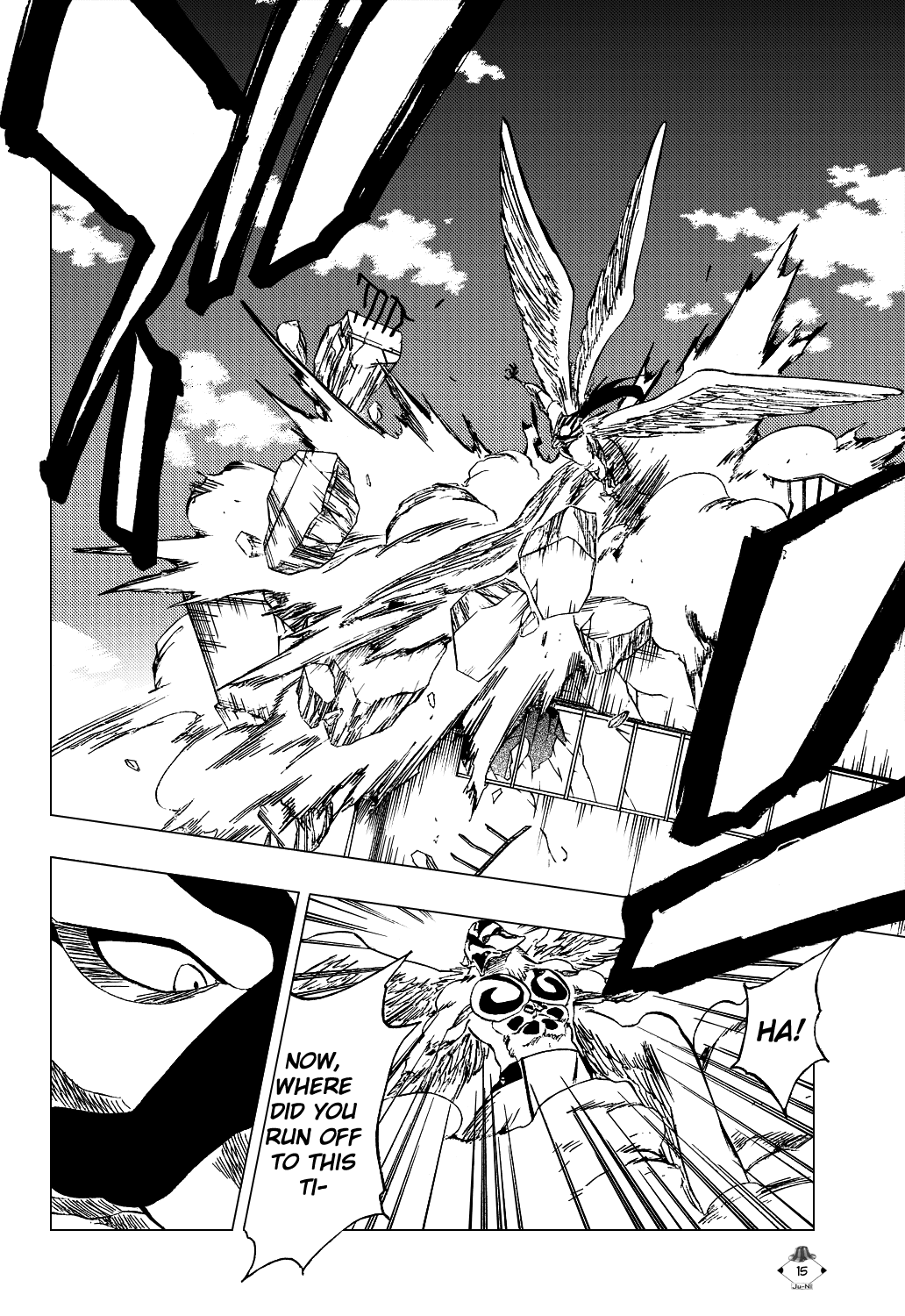 Bleach manga, chapter 323, page 16 of 24
