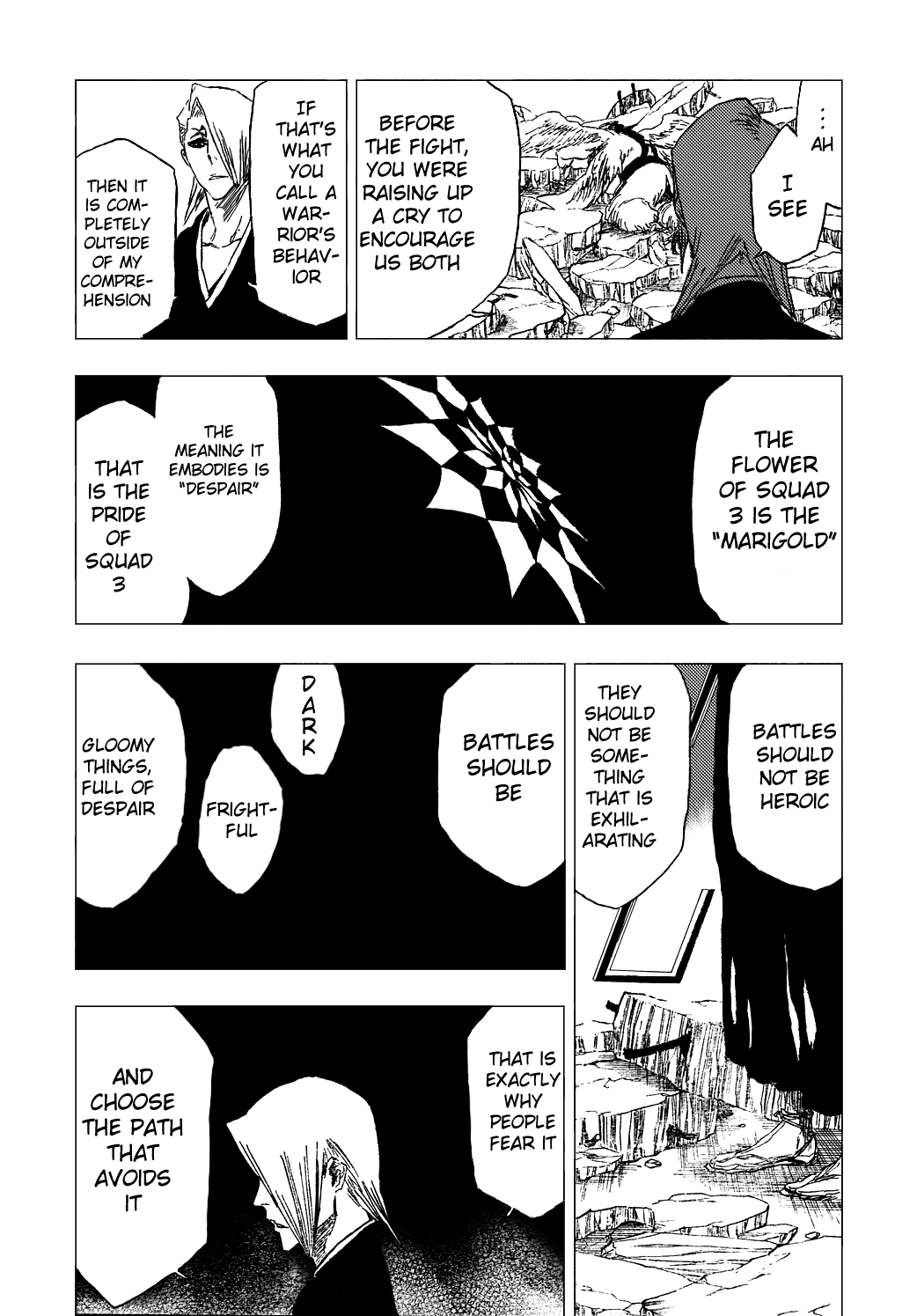 Bleach manga, chapter 323, page 21 of 24