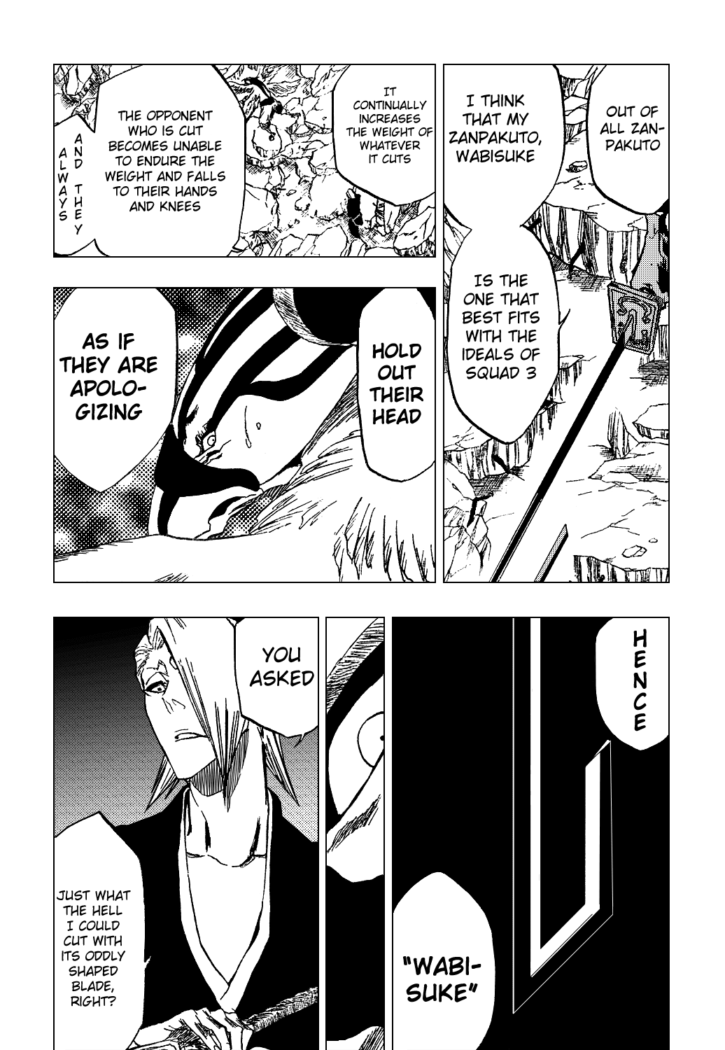 Bleach manga, chapter 323, page 22 of 24