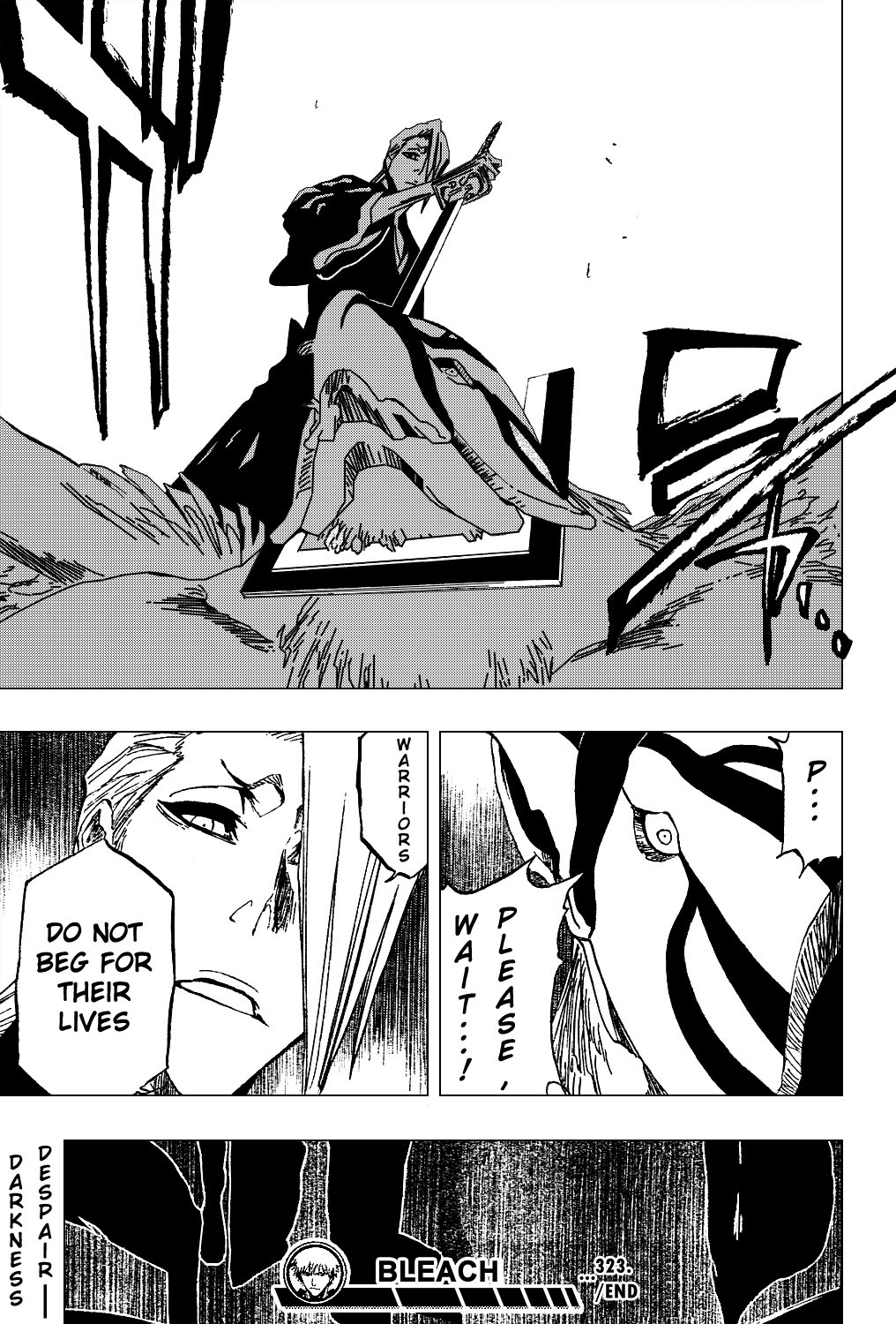 Bleach manga, chapter 323, page 23 of 24
