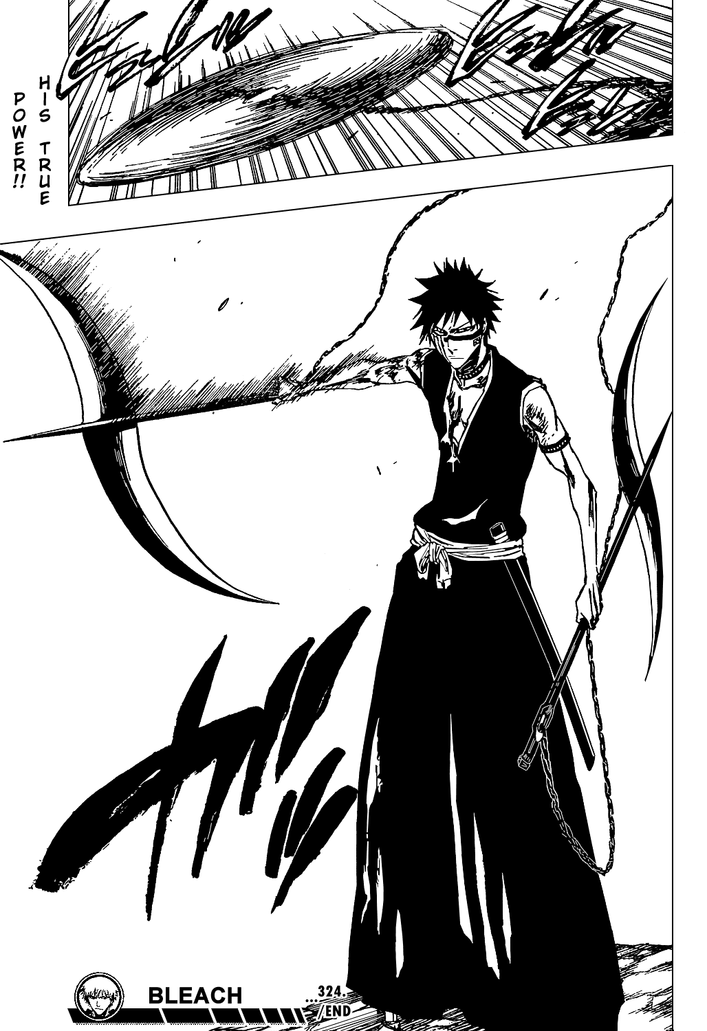 Bleach manga, chapter 324, page 21 of 21