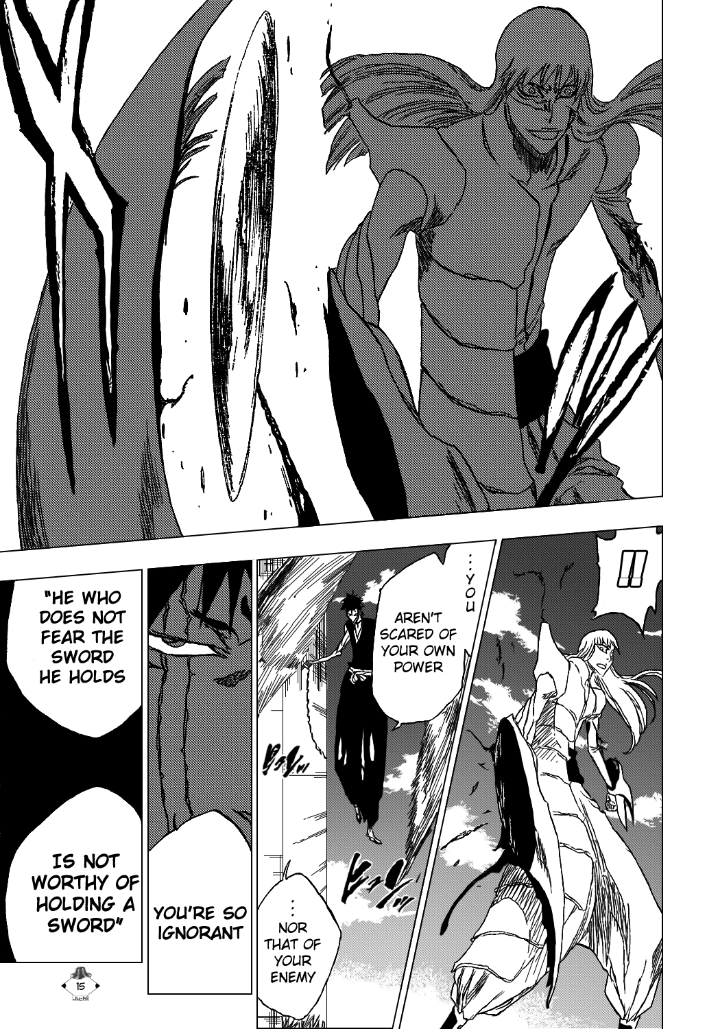 Bleach Chapter 325 page 17 - Chapter 325: Fear For Fight