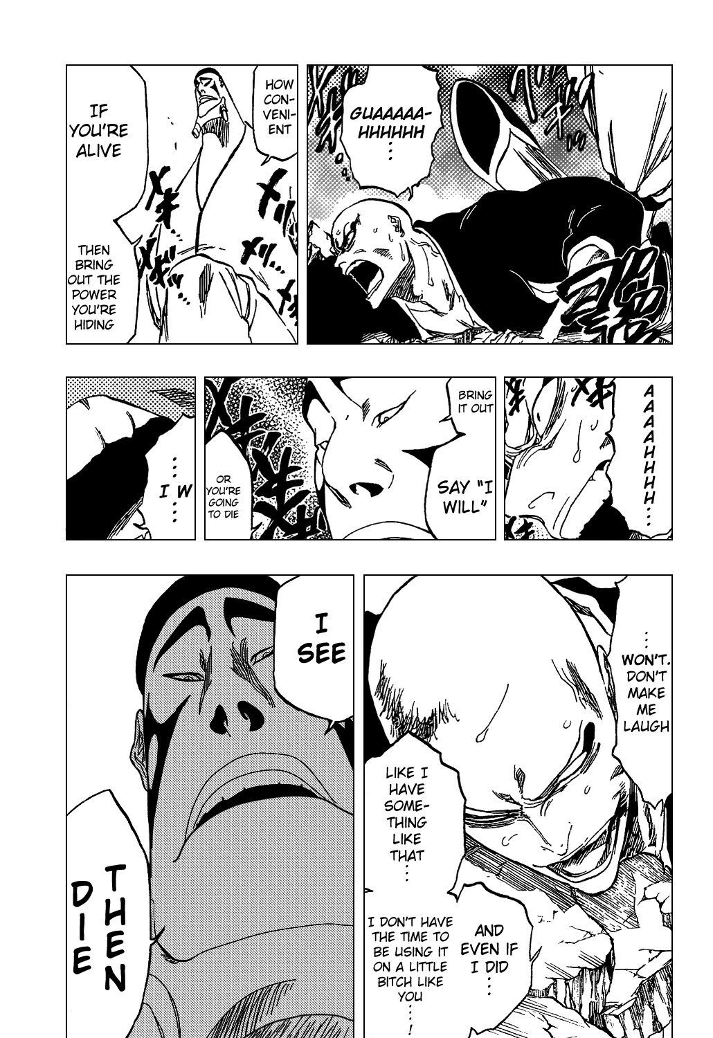 Bleach manga, chapter 326, page 11 of 21