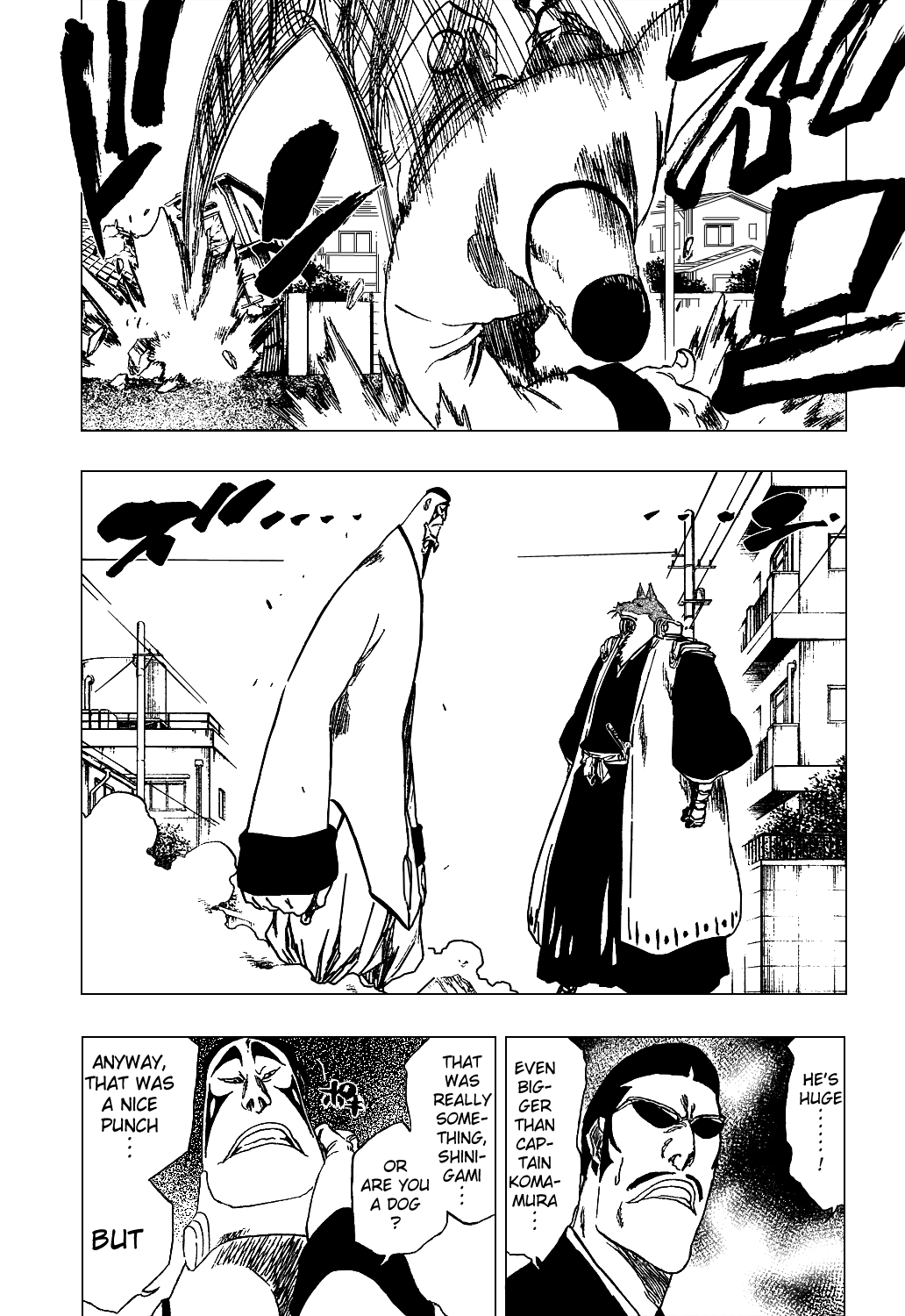 Bleach manga, chapter 326, page 17 of 21