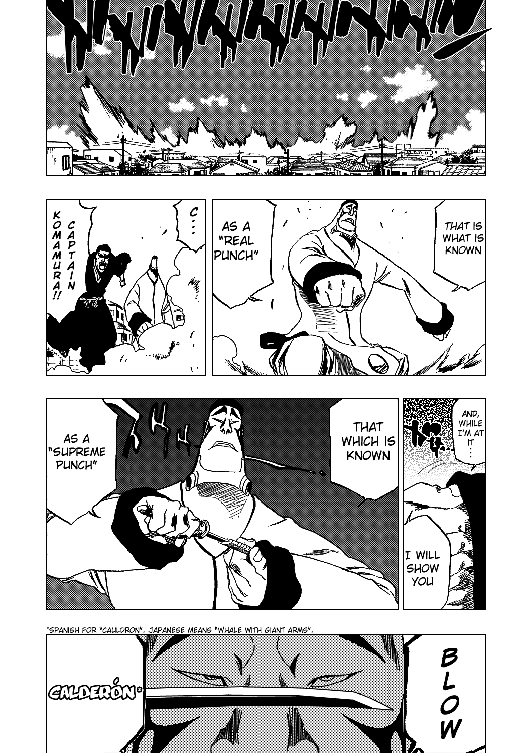 Bleach manga, chapter 326, page 19 of 21