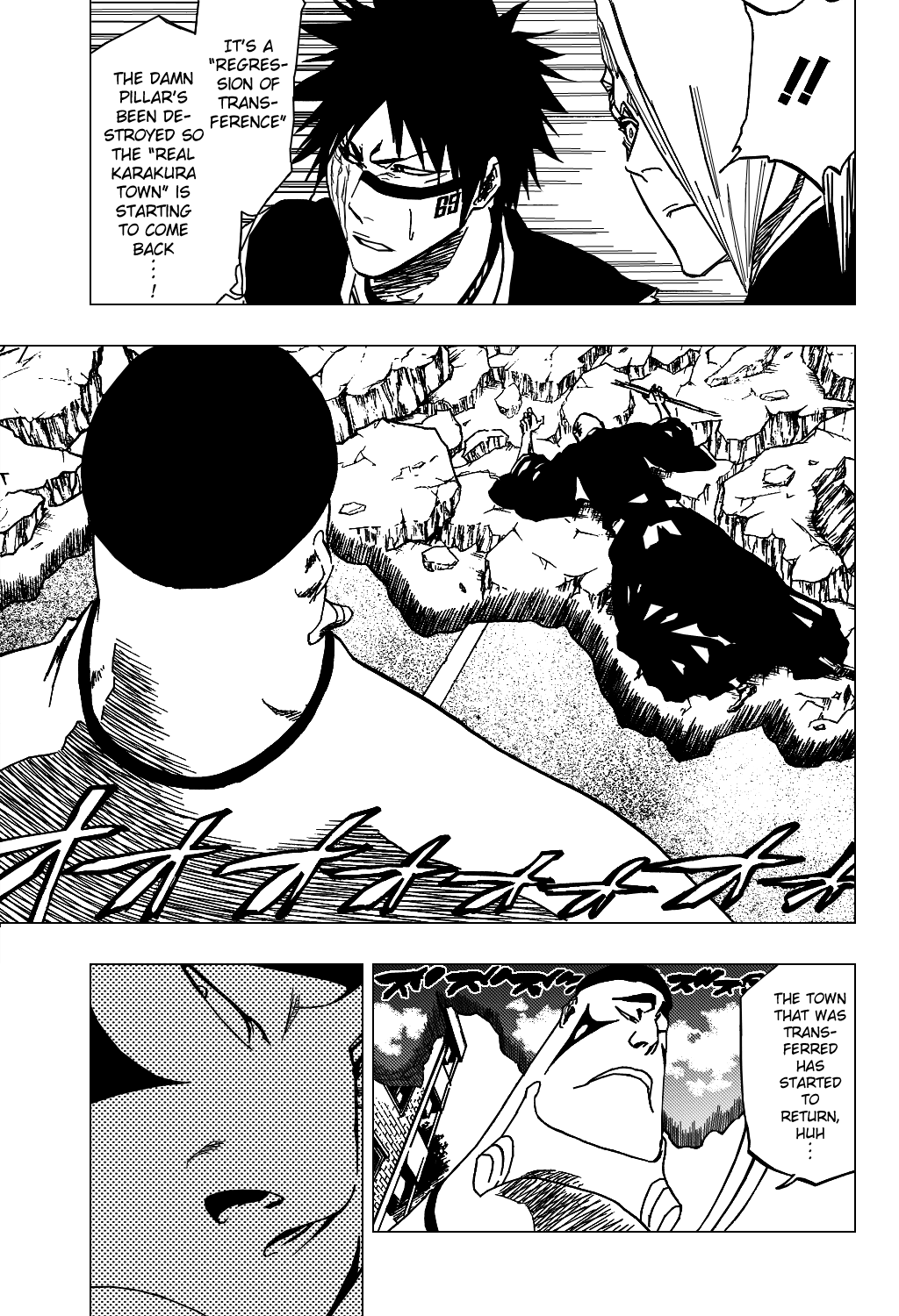 Bleach manga, chapter 326, page 9 of 21