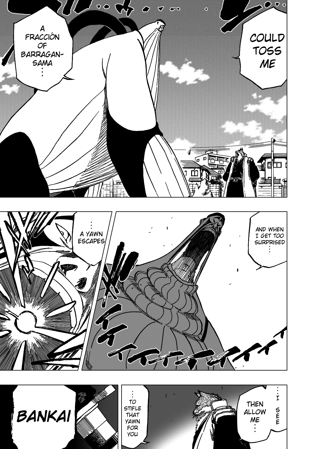 Bleach manga, chapter 327, page 15 of 19