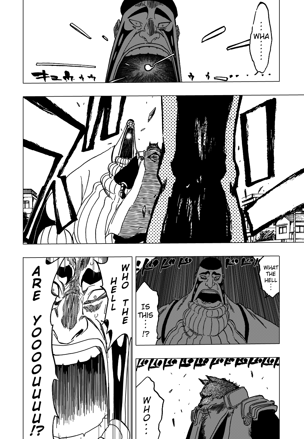 Bleach manga, chapter 327, page 17 of 19