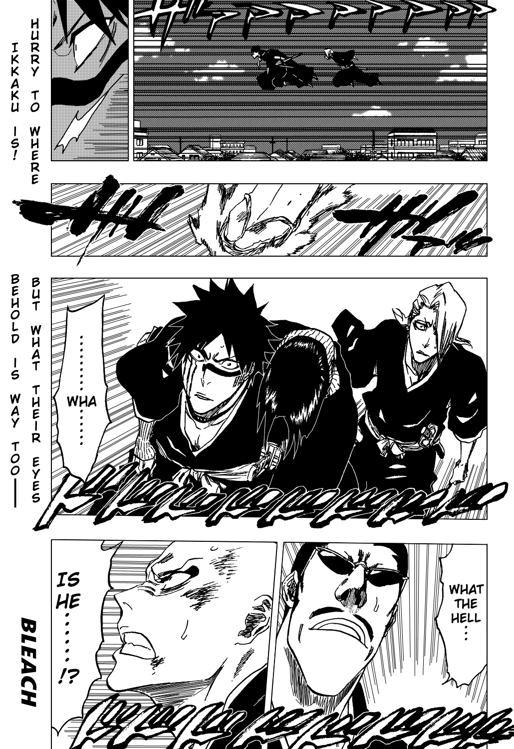 Bleach manga, chapter 327, page 3 of 19