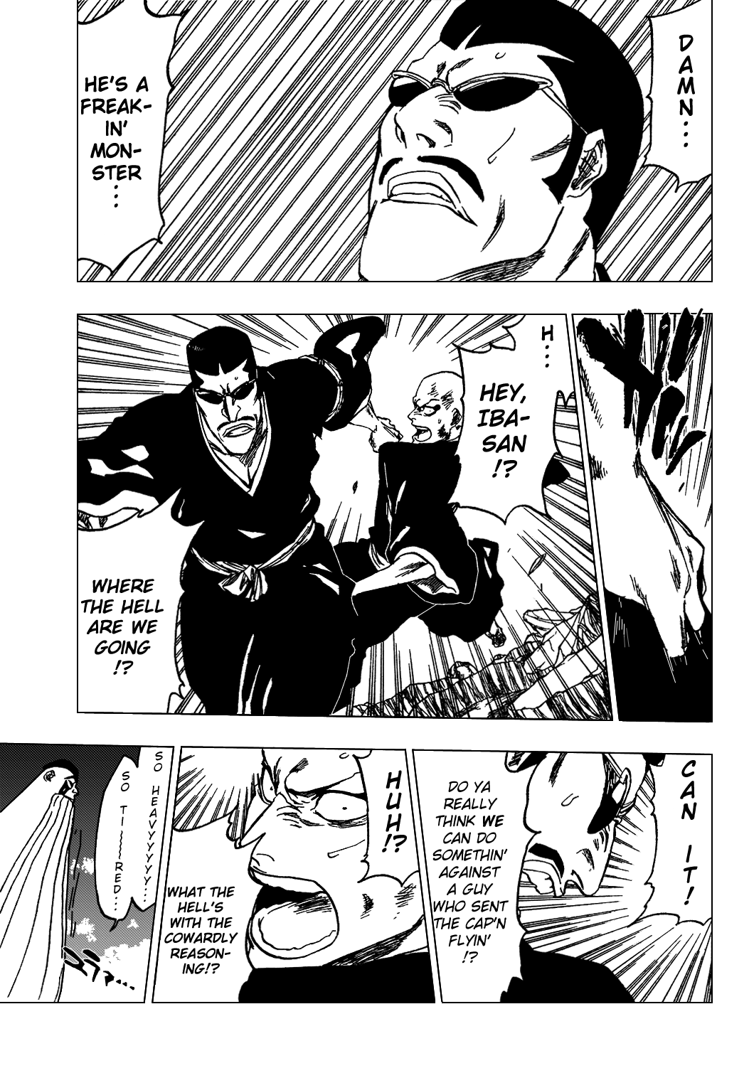 Bleach manga, chapter 327, page 5 of 19