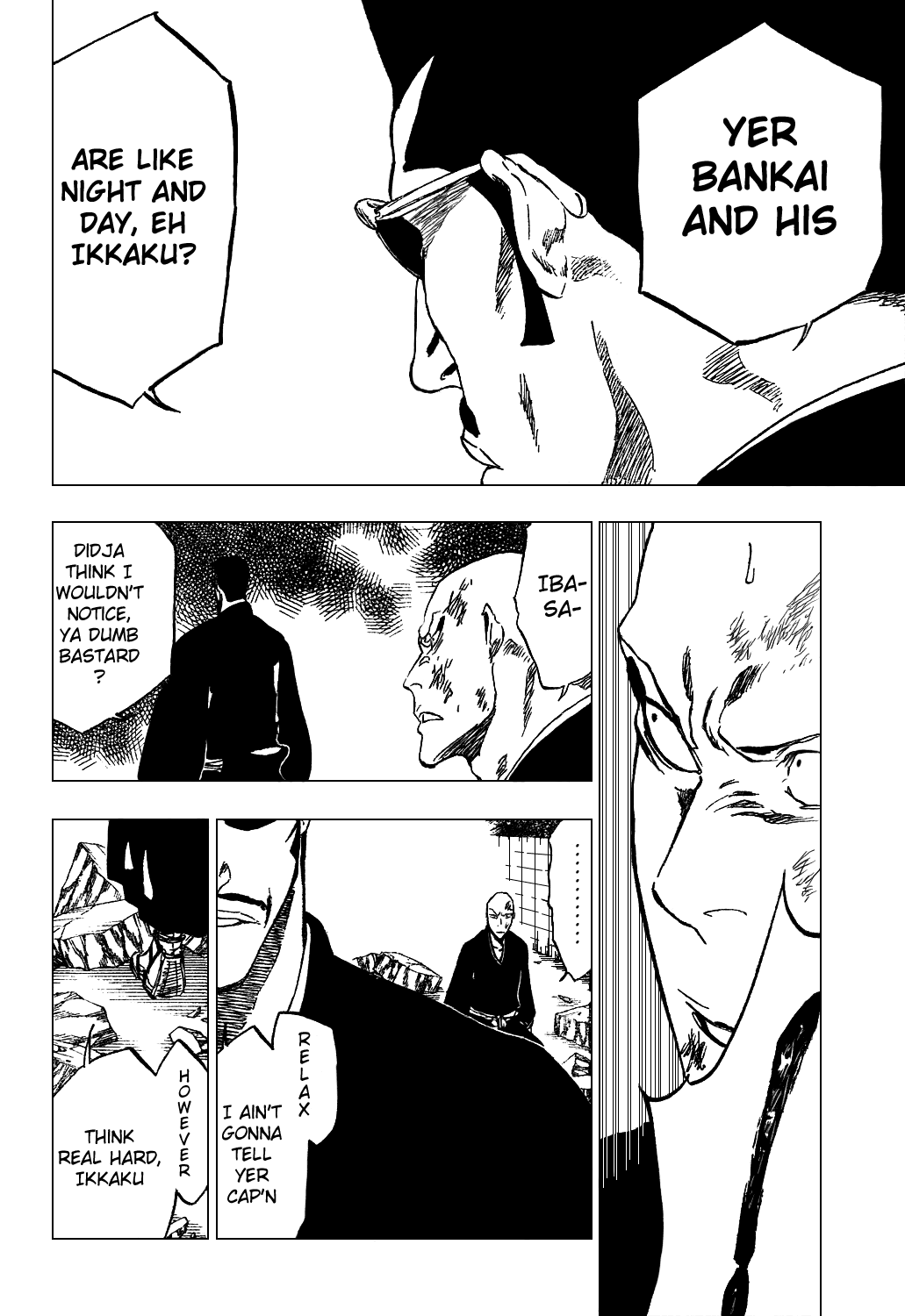 Bleach Chapter 328 page 11 - Chapter 328: The Knuckle Debate