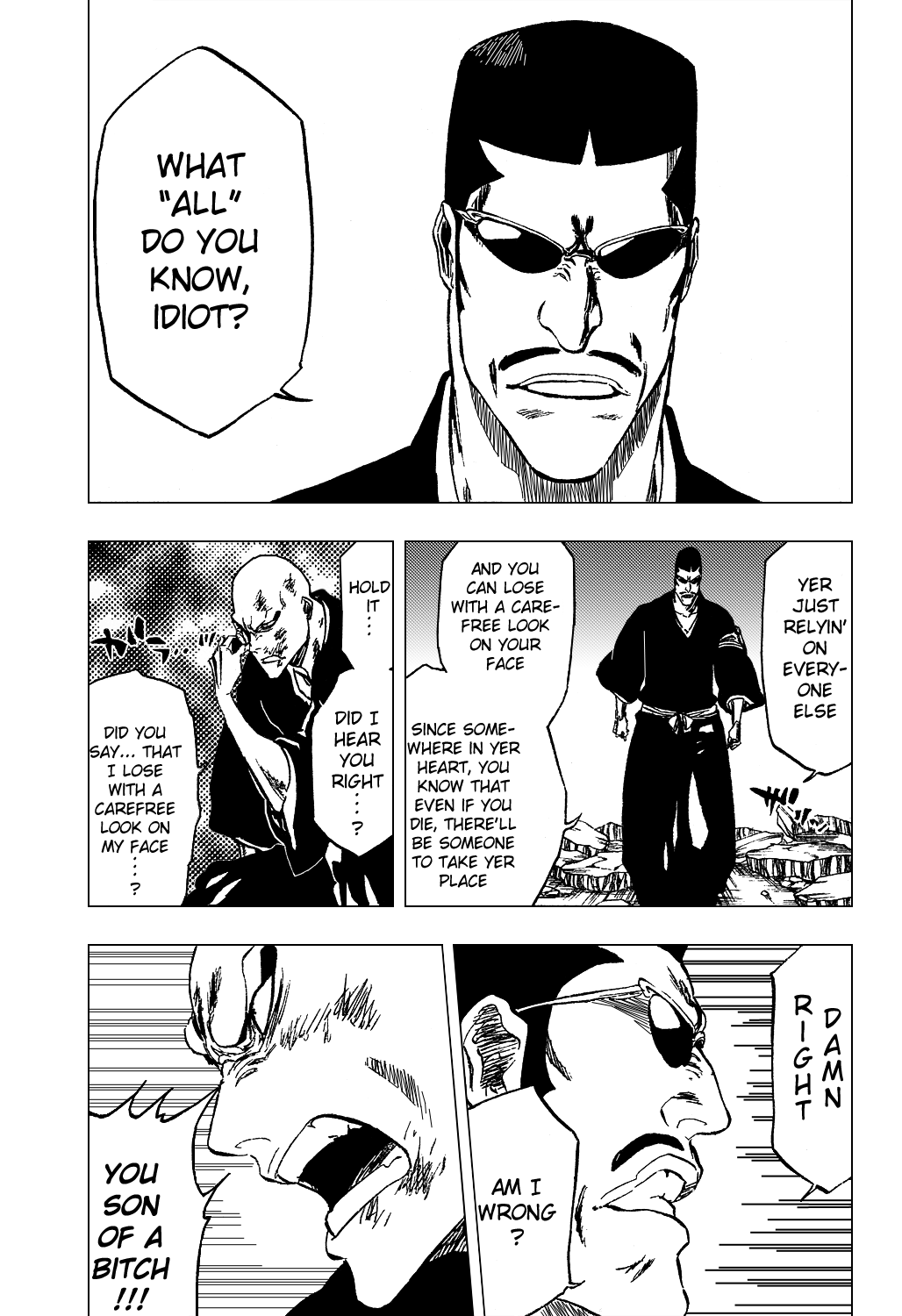 Bleach Chapter 328 page 14 - Chapter 328: The Knuckle Debate