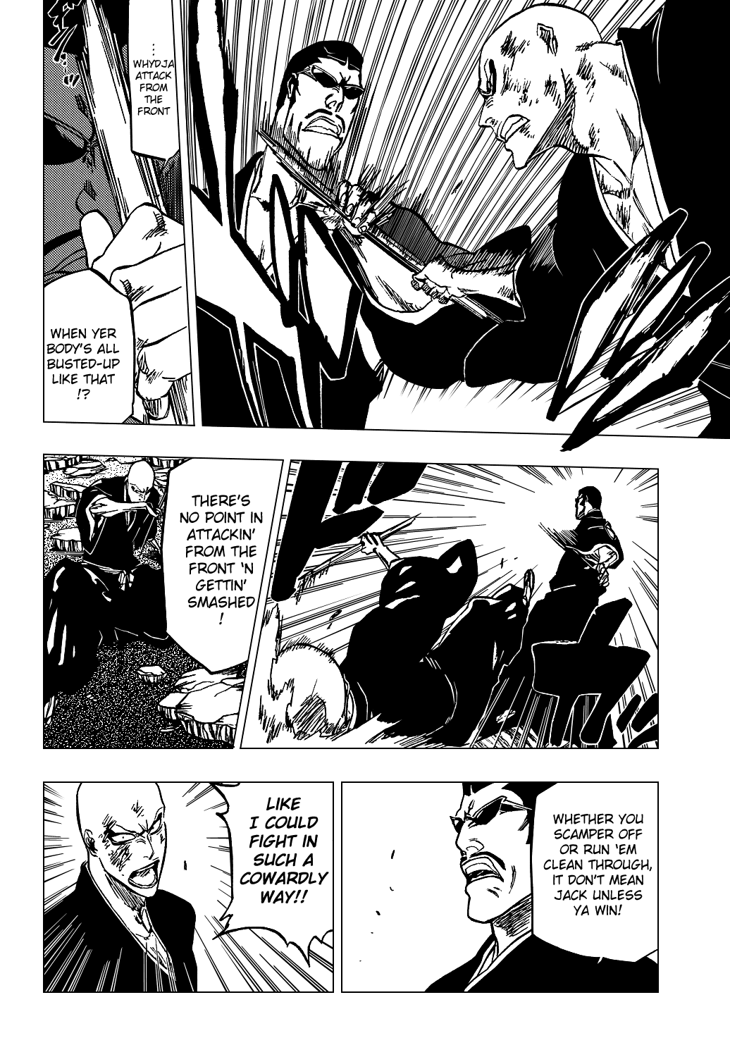 Bleach Chapter 328 page 15 - Chapter 328: The Knuckle Debate