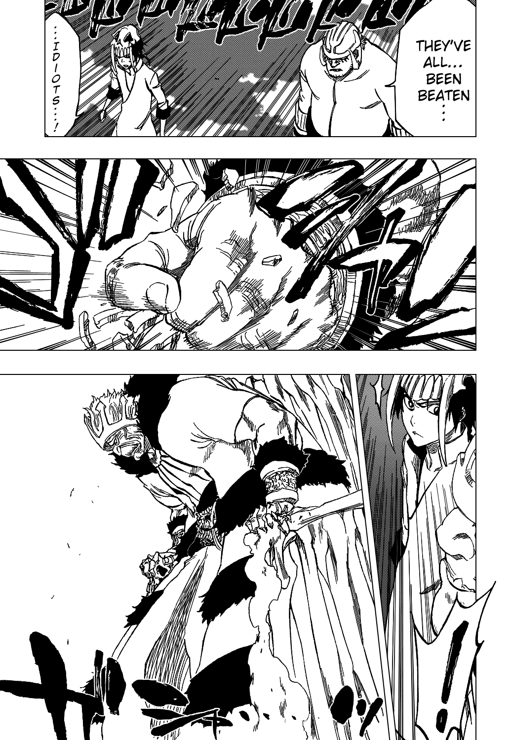 Bleach Chapter 328 page 18 - Chapter 328: The Knuckle Debate