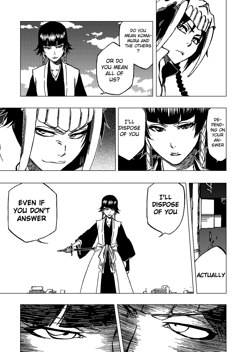 Bleach Chapter 328 page 20 - Chapter 328: The Knuckle Debate