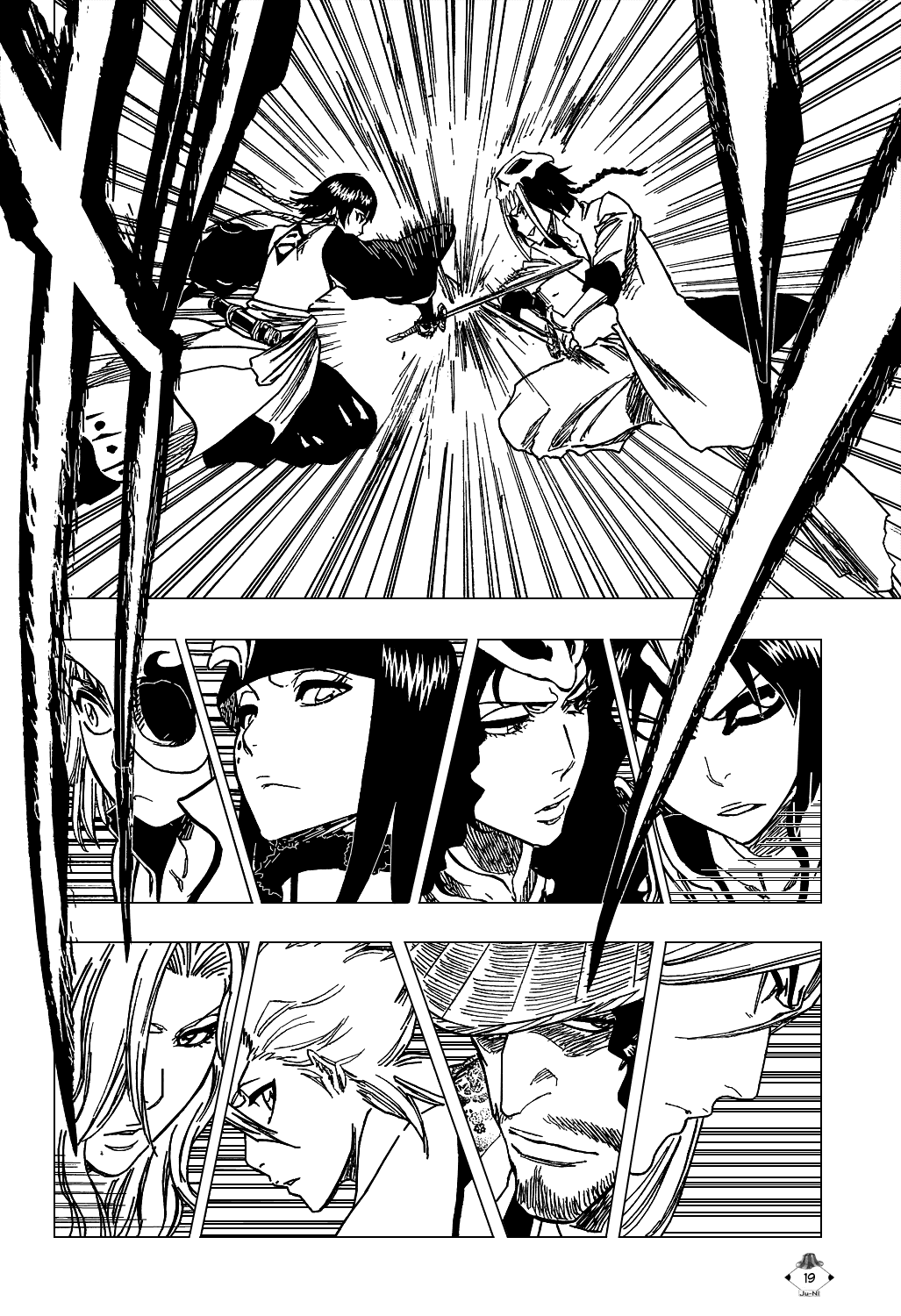 Bleach Chapter 328 page 21 - Chapter 328: The Knuckle Debate