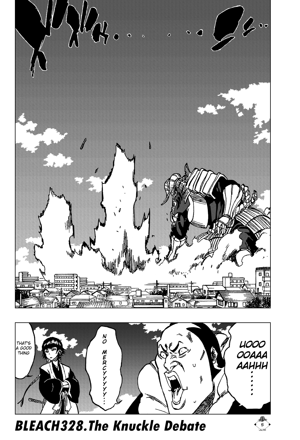 Bleach Chapter 328 page 7 - Chapter 328: The Knuckle Debate