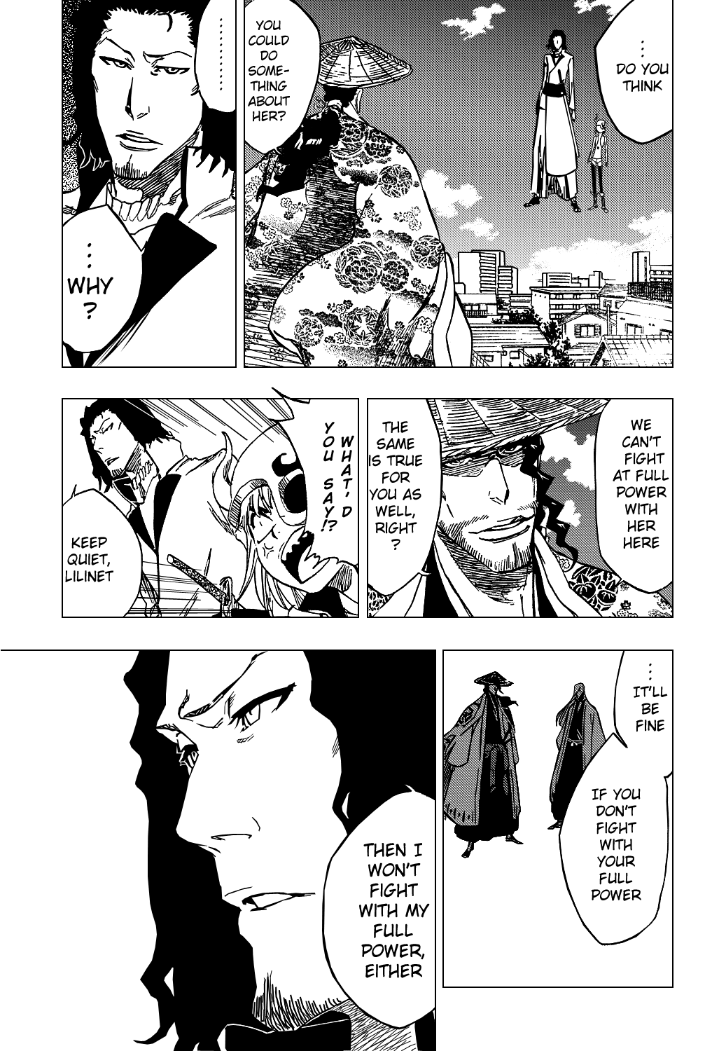 Bleach manga, chapter 329, page 15 of 20