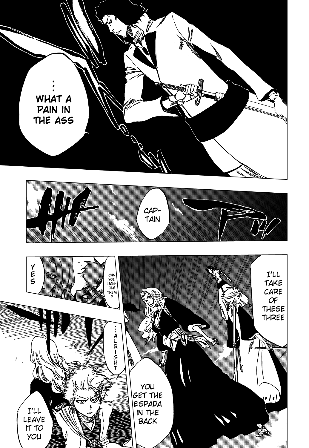 Bleach manga, chapter 329, page 17 of 20