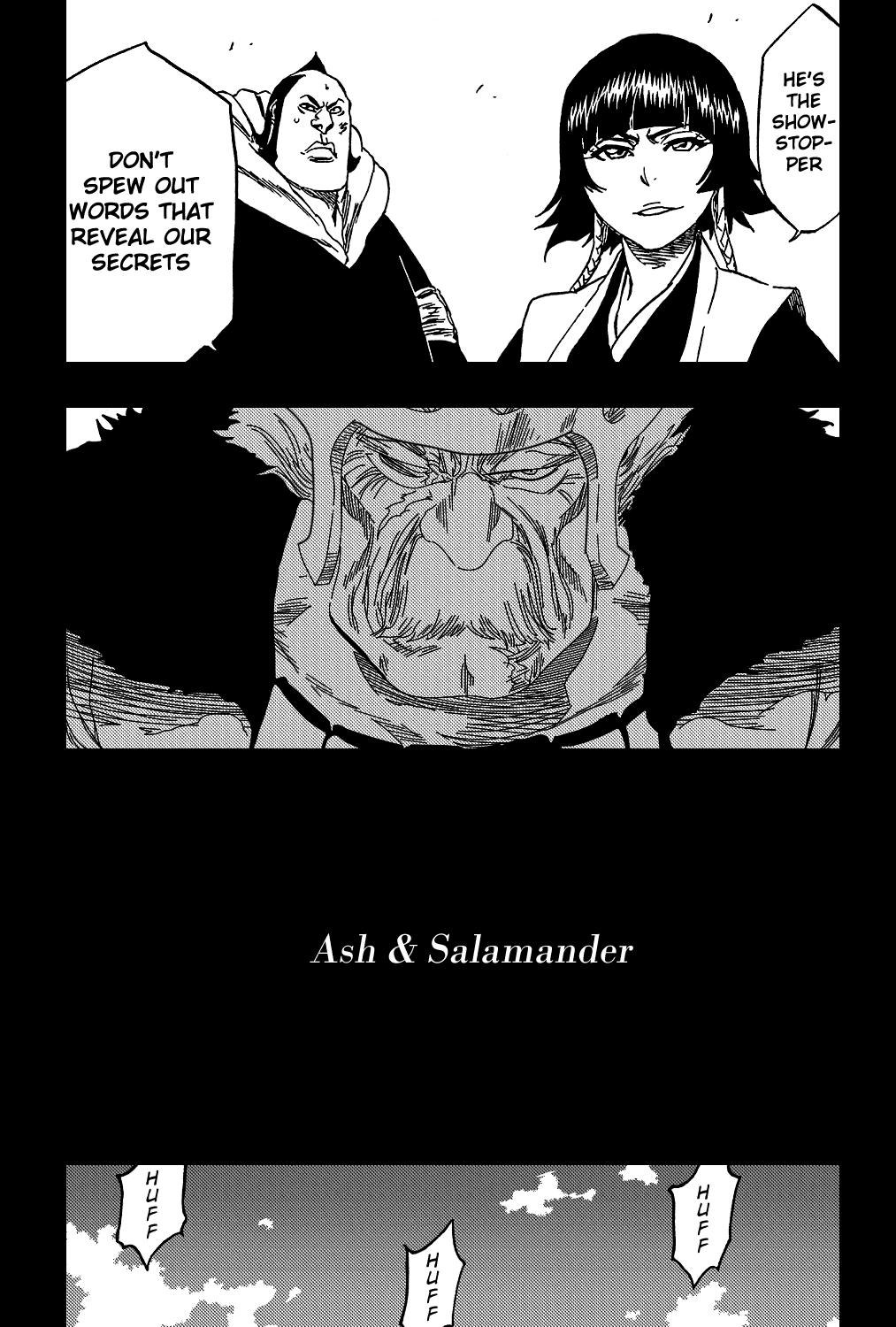 Bleach manga, chapter 333, page 16 of 22