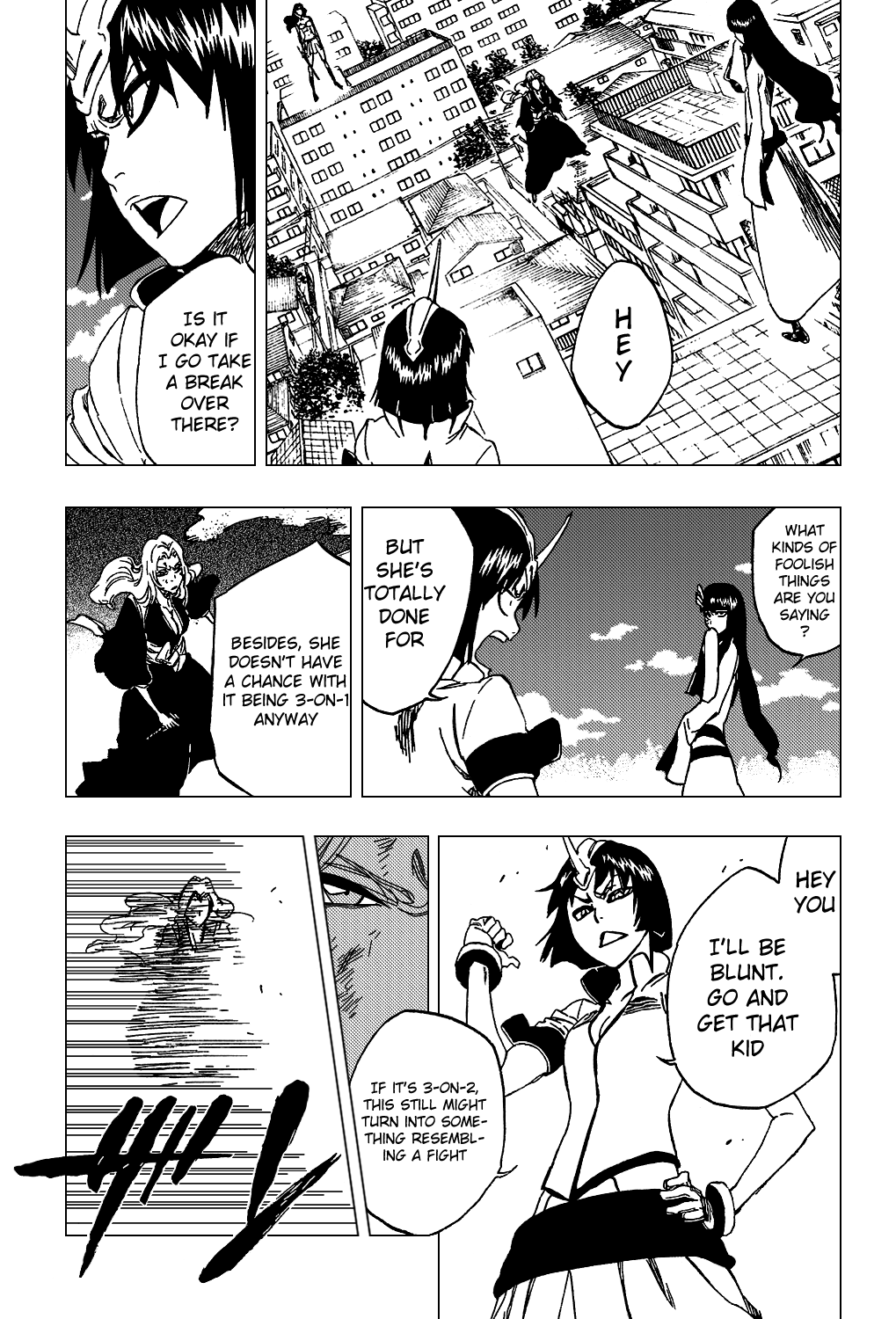 Bleach manga, chapter 333, page 18 of 22