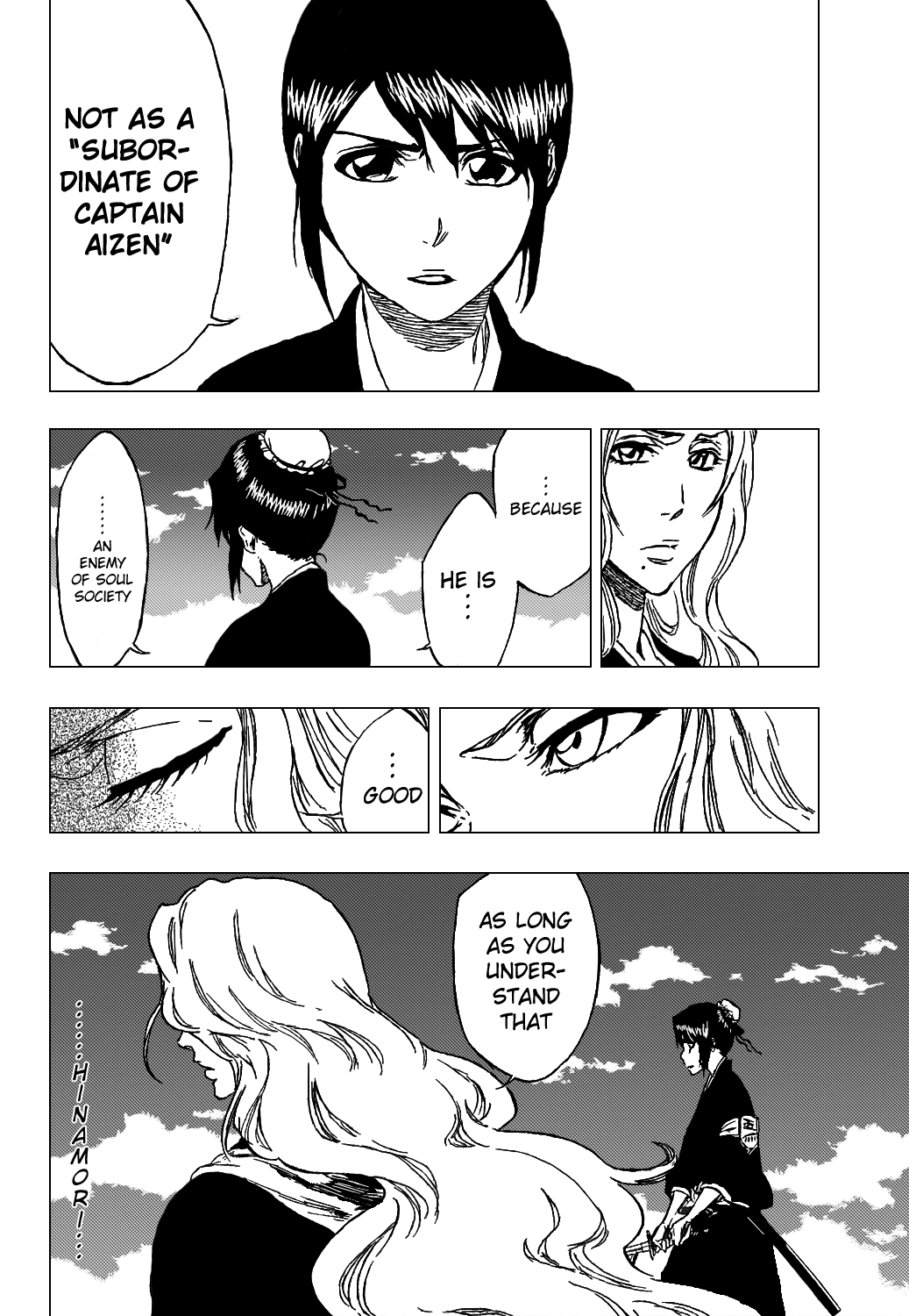Bleach manga, chapter 334, page 13 of 22