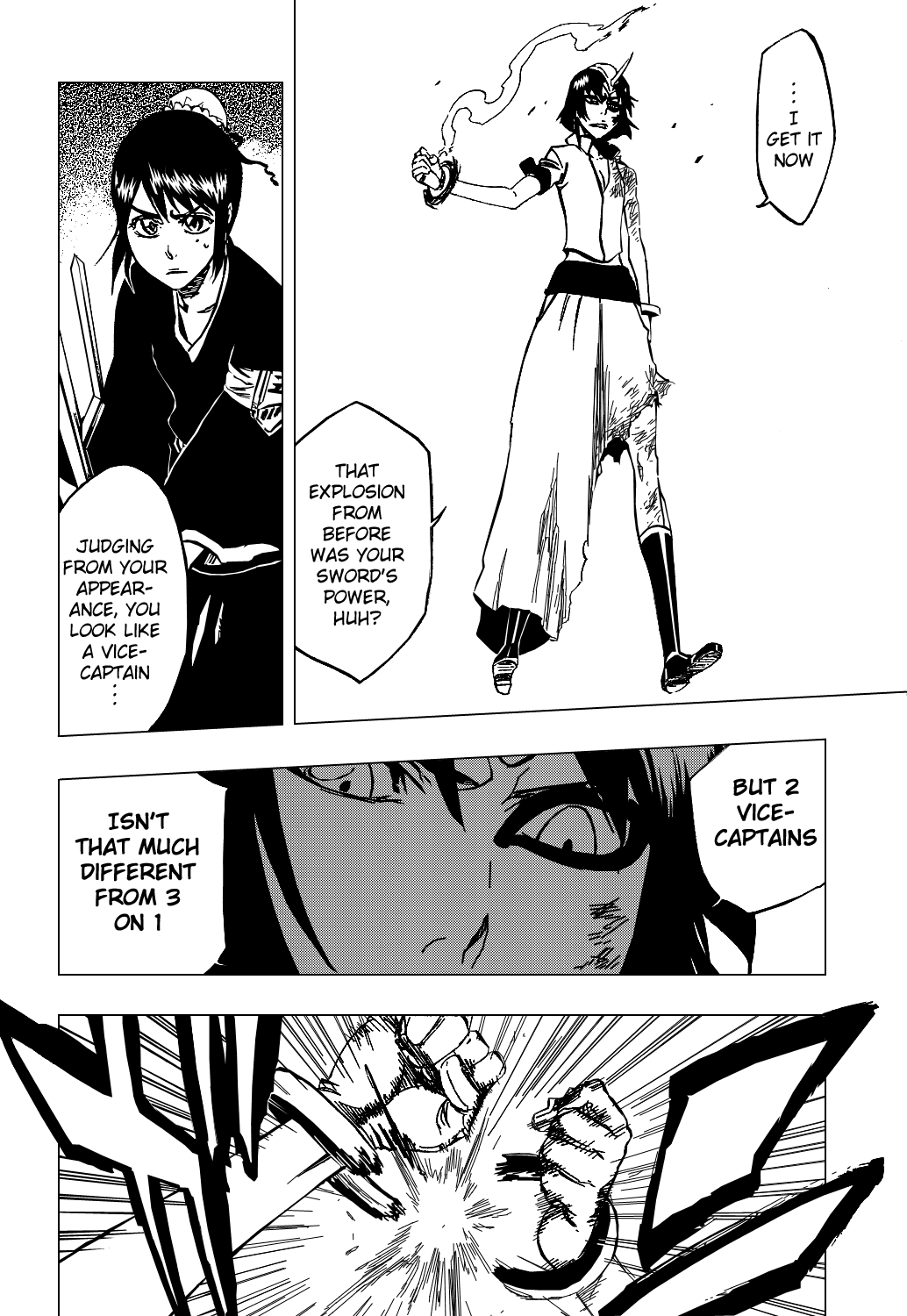 Bleach manga, chapter 334, page 17 of 22