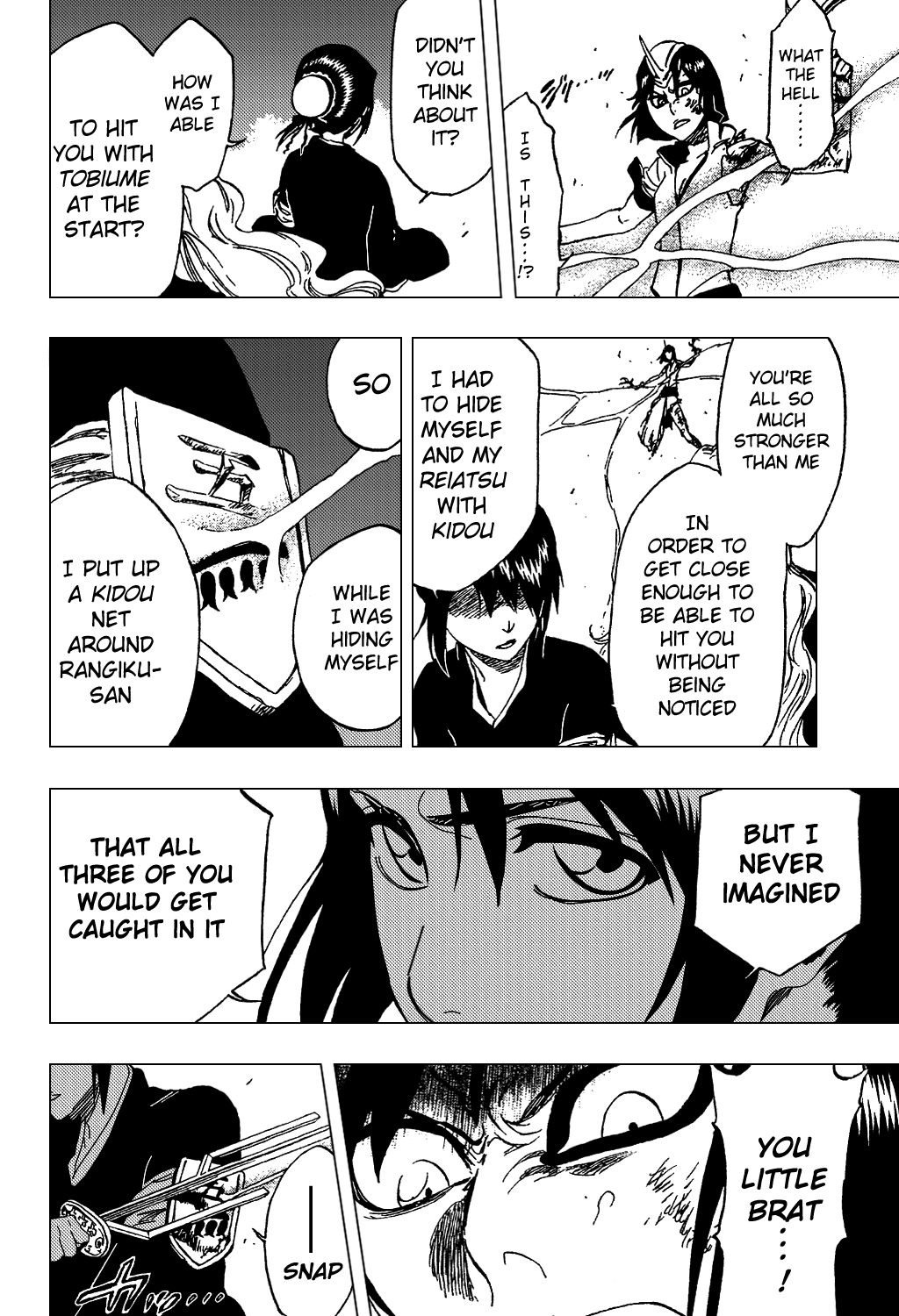 Bleach manga, chapter 334, page 21 of 22