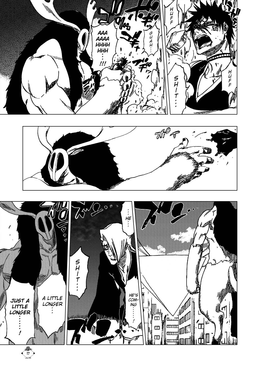 Bleach manga, chapter 337, page 20 of 22