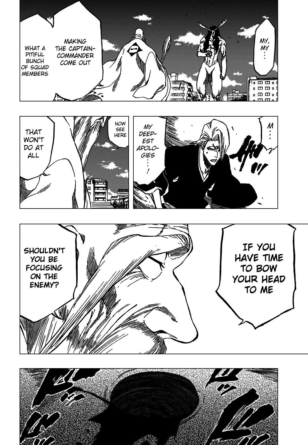 Bleach Chapter 338 page 5 - Chapter 338: Fall Into My Inferno