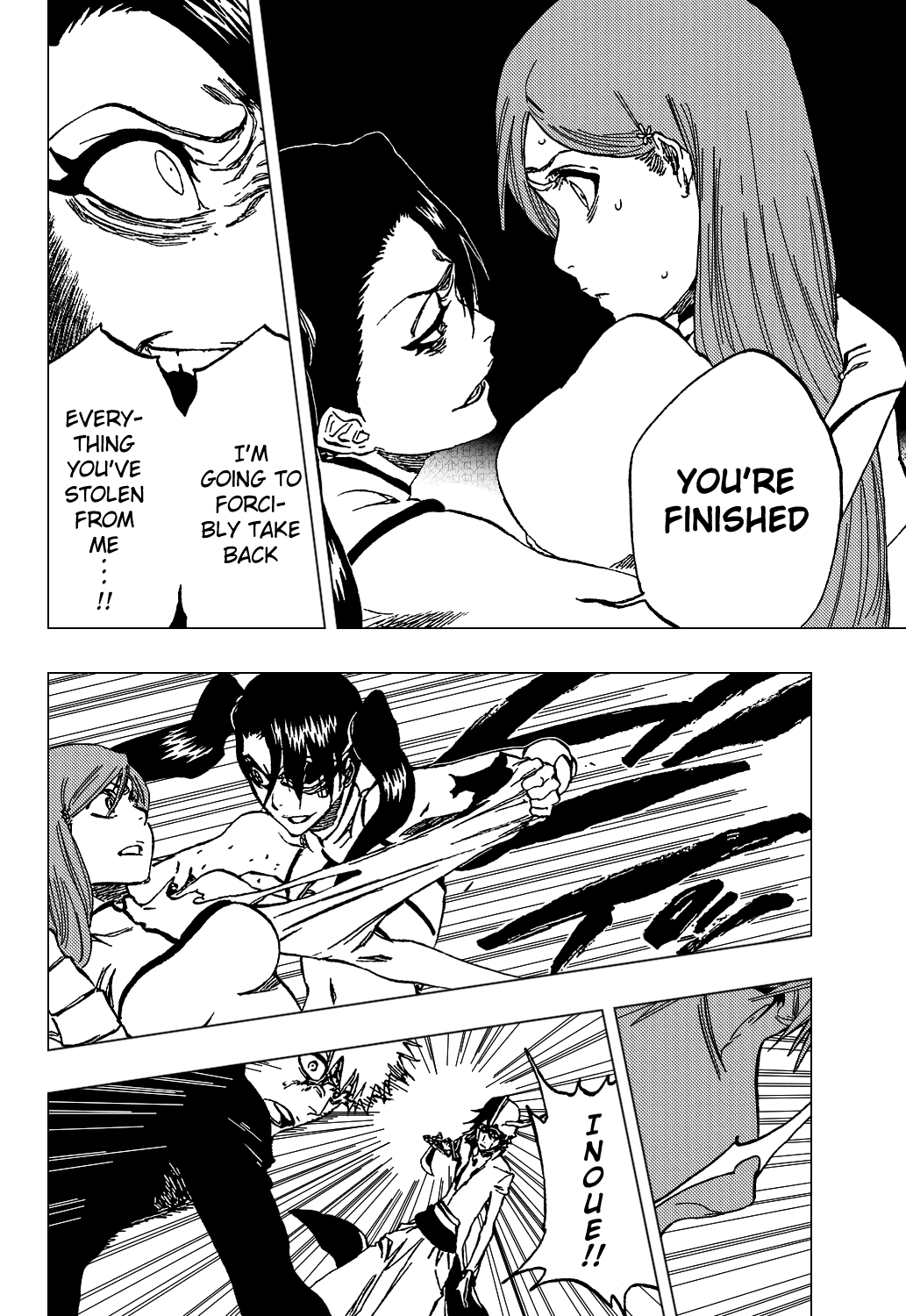 Bleach manga, chapter 342, page 17 of 22
