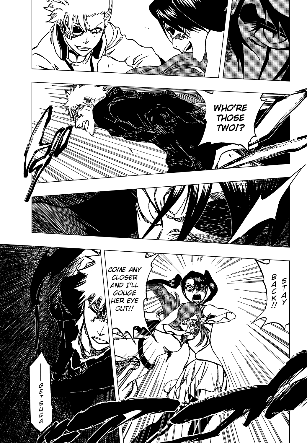 Bleach manga, chapter 342, page 18 of 22
