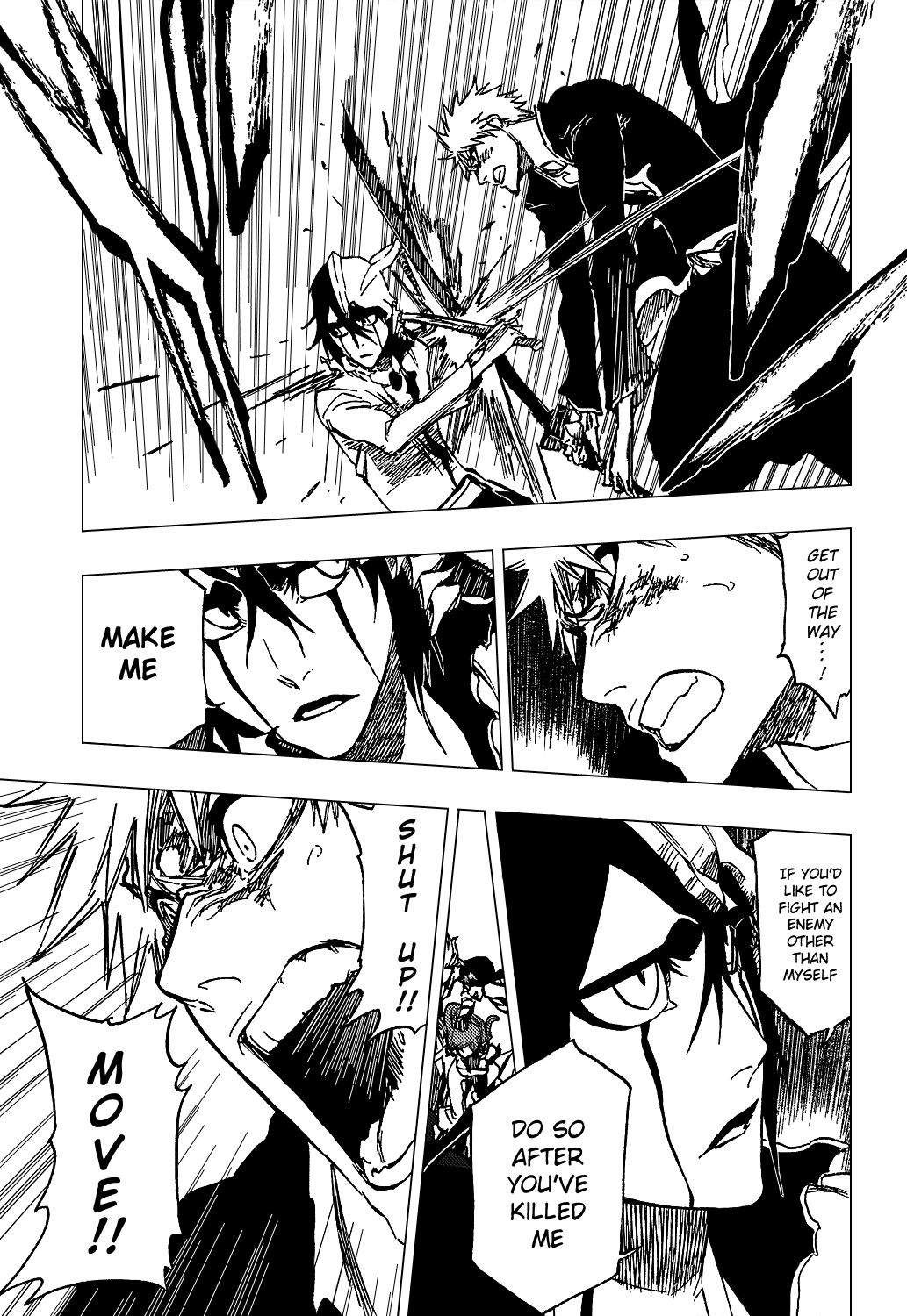 Bleach manga, chapter 342, page 20 of 22