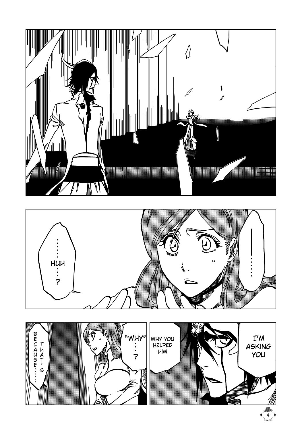 Bleach manga, chapter 342, page 7 of 22