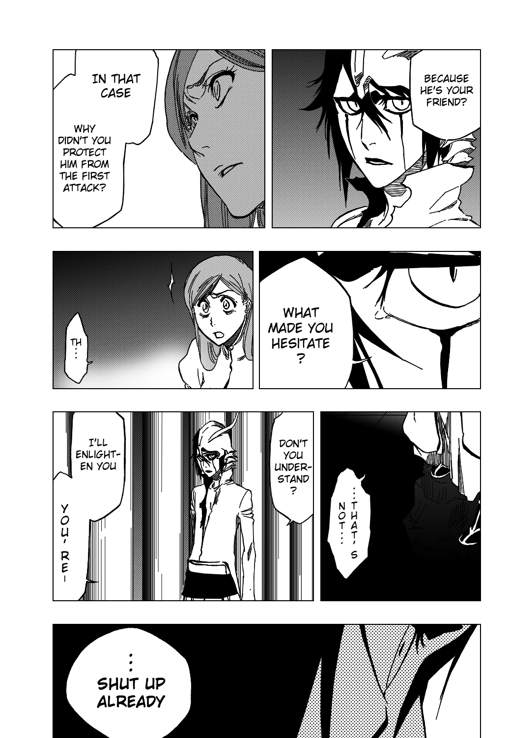 Bleach manga, chapter 342, page 8 of 22