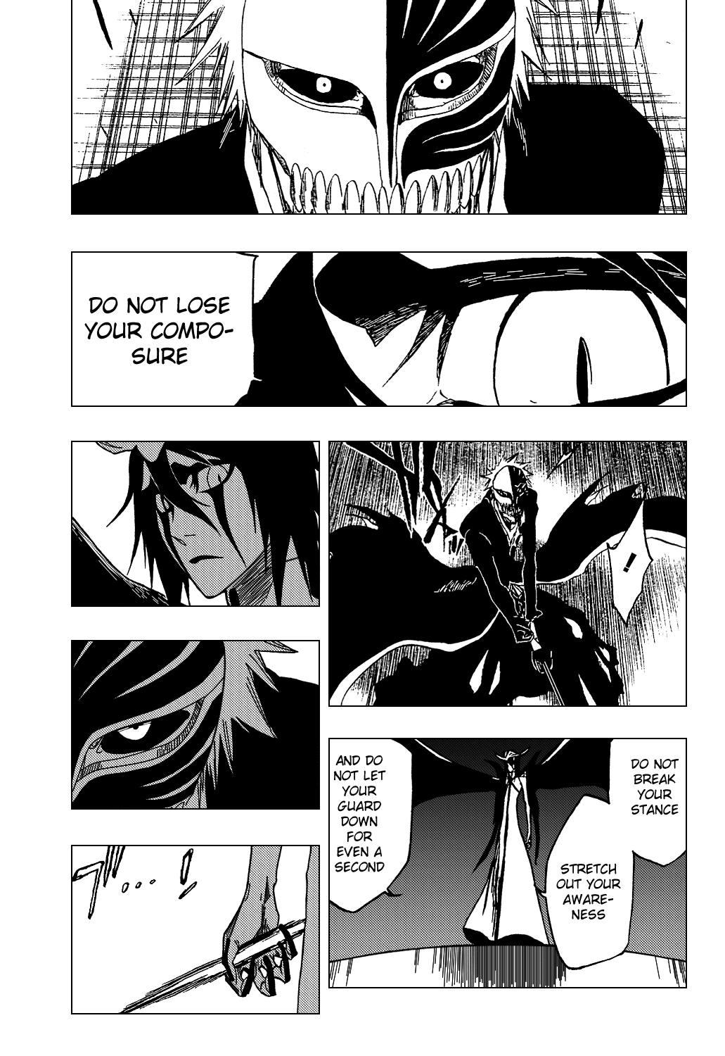 Bleach manga, chapter 345, page 17 of 22
