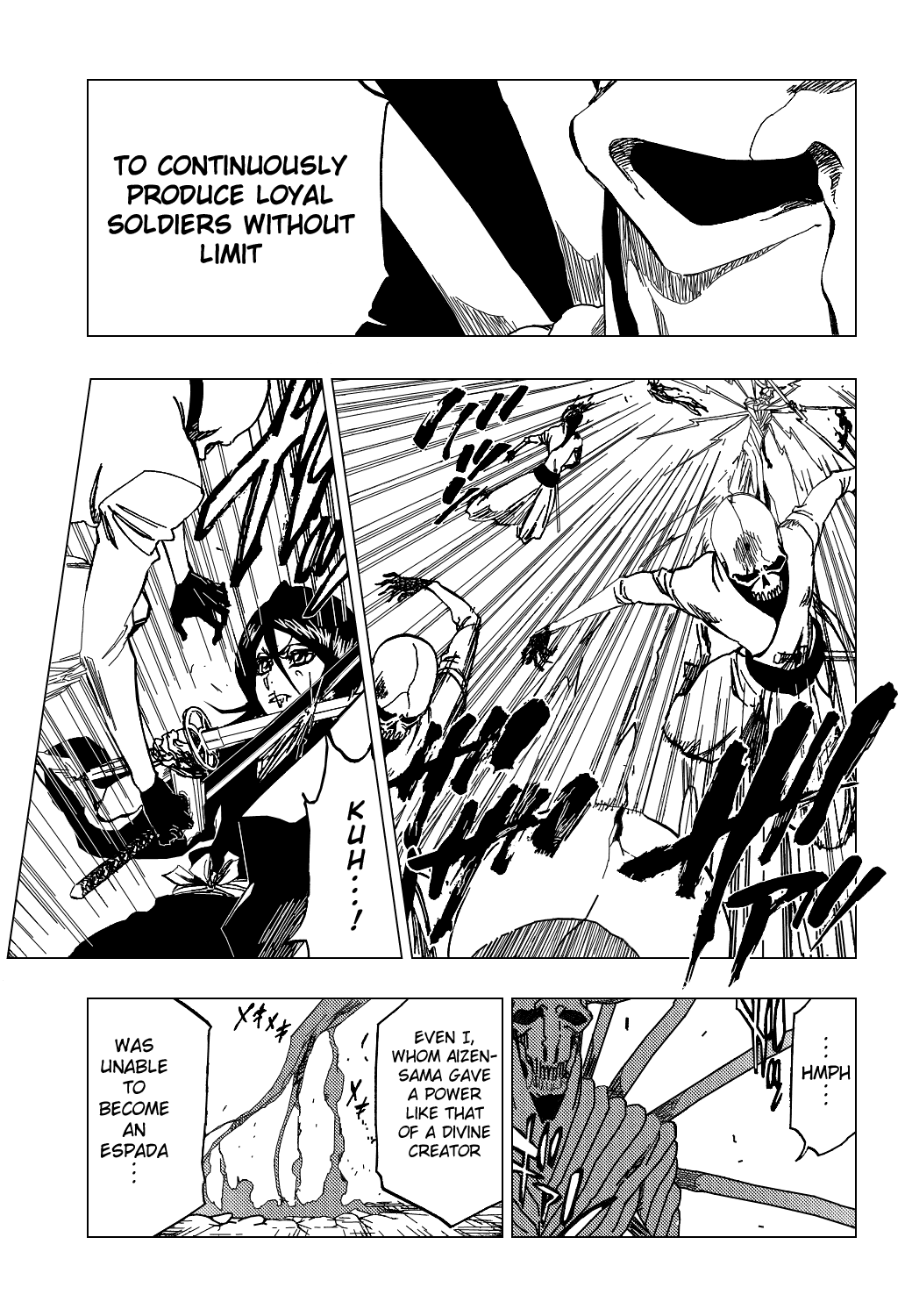 Bleach manga, chapter 345, page 6 of 22