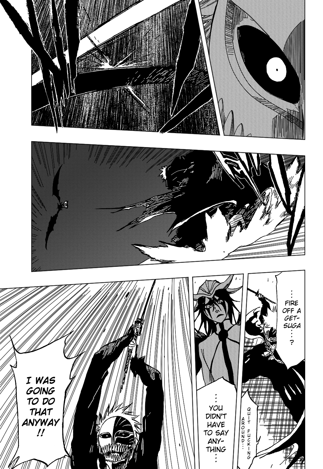 Bleach manga, chapter 346, page 16 of 21