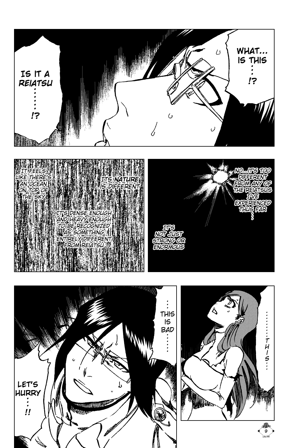 Bleach manga, chapter 348, page 10 of 24